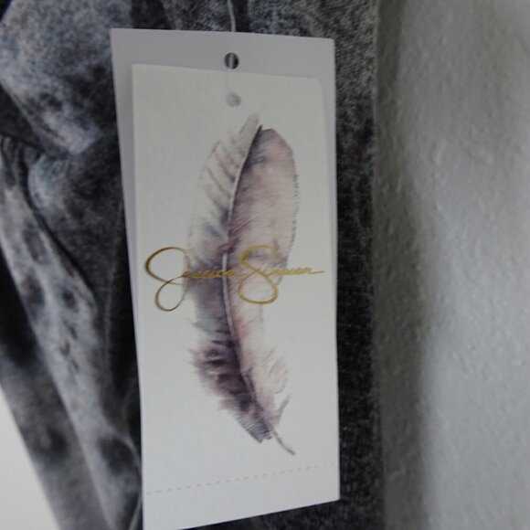 Jessica Simpson Women's Riya Pull on Jogger Pant Size 2X Black Tie Dye - Picture 7 of 8